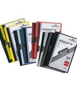 25 DURABLE Klemmhefter DURACLIP, versch. Farben