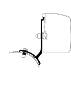 Adapter THULE zu Wandmarkise Thule Omnistor 3200 passend für Trafic/Vivaro/Talento/ NV300 Minivan Fixed